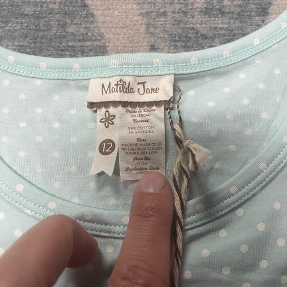 NWT Matilda Jane girls tank top - Picture 2 of 3